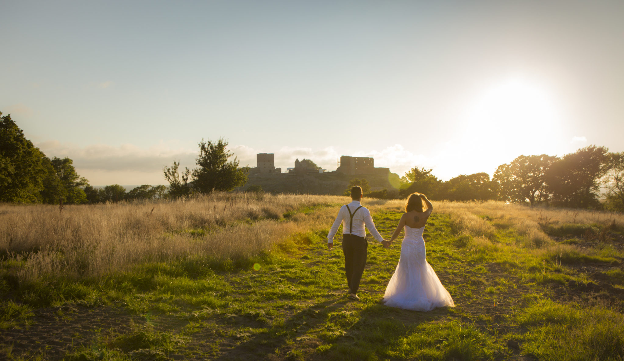 Marriage in Nature of Bornholm in Denmark