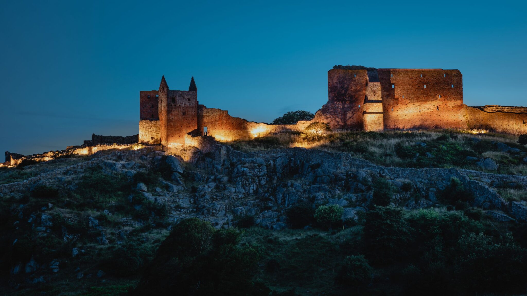 The many landmarks are another good reason to get married on Bornholm in Denmark.