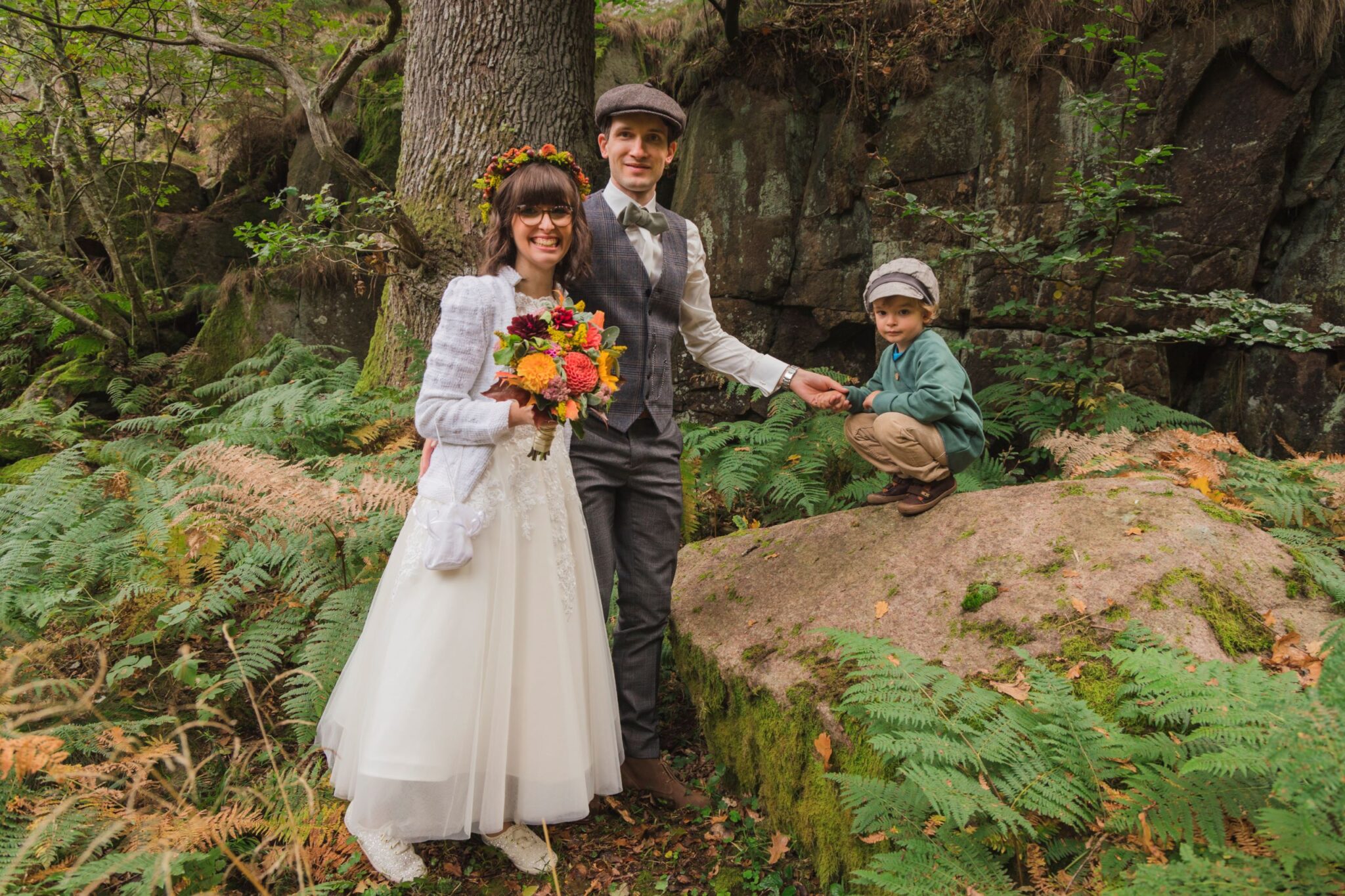 A sustainable wedding can be arranged to special instructions in the countryside.