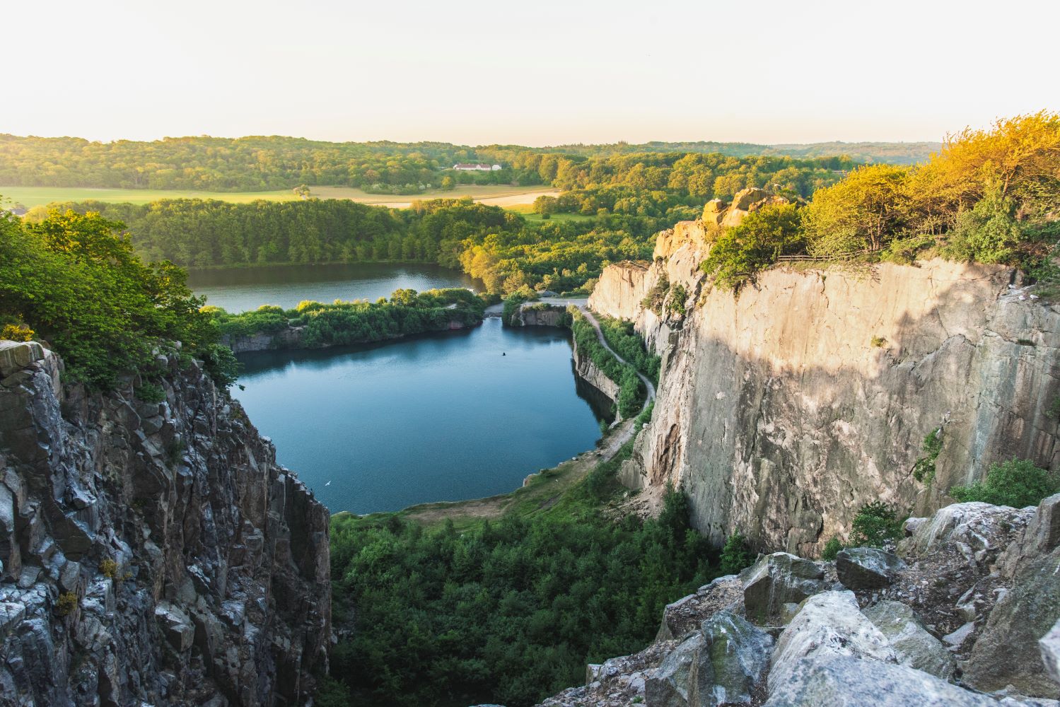 Auf Bornholm in Dänemark werden die Wasserressourcen geschützt, um einen gesunden Lebensstil an Ihrem Hochzeitstag zu gewährleisten.