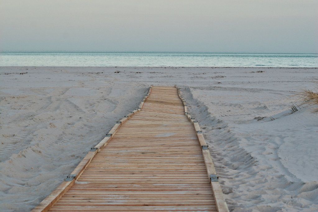 The sand of Dueodde Beach on the Danish island of Bornholm was used by Napoleon for his hour glasses.