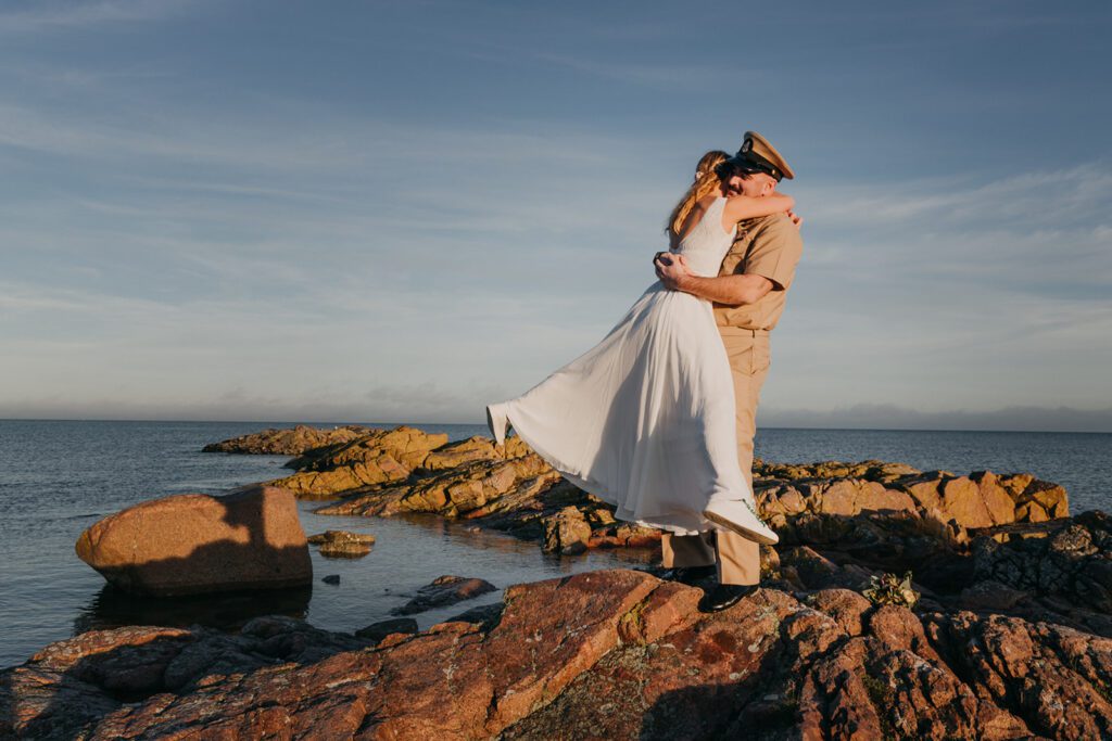 A large choice of wedding locations on Bornholm make the sunshine island a preferred choice among couples about to get married in Denmark.