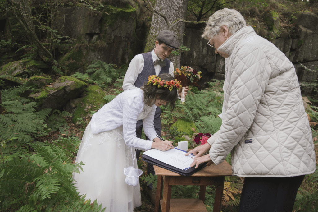 Wedding documents are also in Denmark a necessary evil to have a marriage officially recognized.