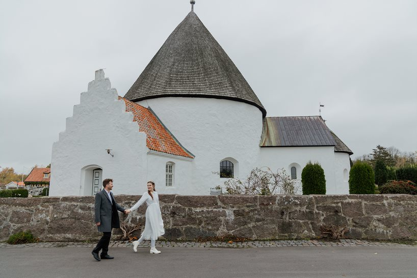 Nyker Rundkirke im Westen von Bornholm